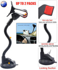 360° Rotating Universal Car Windshield Mount for Phone & GPS - Long Arm Cradle AU