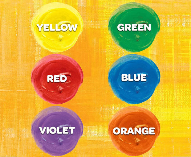 Washable Kids Paint, 6Pk, Classic Colours, Children Art & Craft, Projects, Artist, Students, Creativity