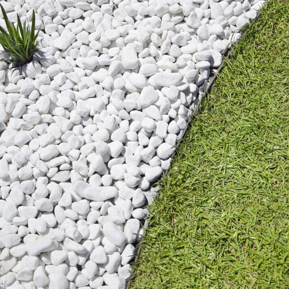Chic White Garden Stones - 750G Elegant Decorative Accents for Gorgeous Home Décor and Displays