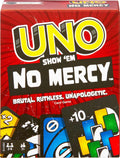 UNO Show ‘Em No Mercy Card Game – Extra Cards, Special Rules & Tougher Penalties | Fun for Kids, Adults & Family Game Nights