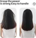 Negative Ion Hair Straightener & Styling Comb – Frizz-Free, Sleek Hair (Black)