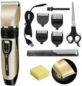 Professional Cordless Hair Clippers & Trimmer Set – 9-Piece Washable Beard & Hair Grooming Kit for Men