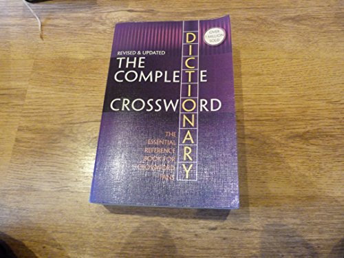 Complete Crossword Dictionary, The cover image