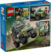 City Off-Road 4x4 Mountain Truck – Adventure Toy for Kids 6+ | Includes Explorer Minifigure & Accessories
