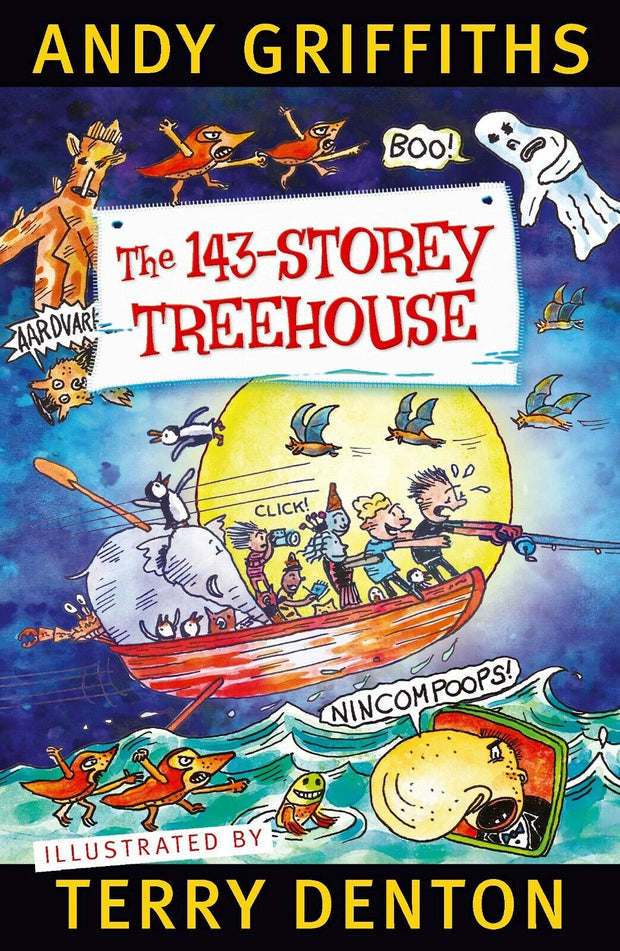 🌟 Dive into Adventure with "The Epic 143-Storey Treehouse" by Andy Griffiths! 📚🌳 Grab Your Paperback Copy Now and Enjoy FREE SHIPPING! 🚚📦 Get Yours Today! 🌟