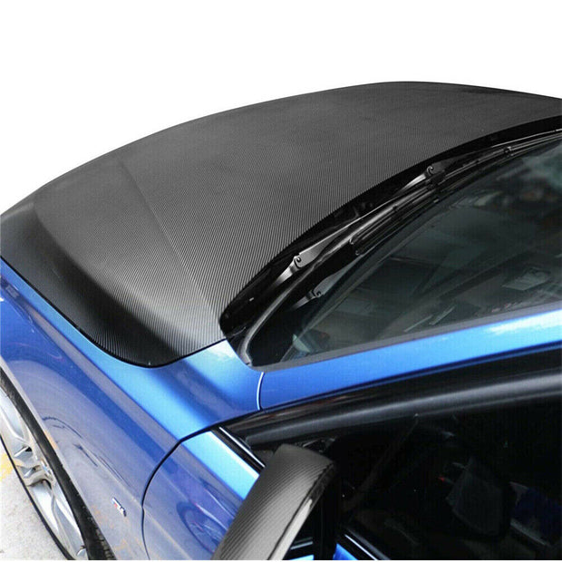 4D Carbon Fiber Vinyl Gloss Black Car Phone Laptop Wrap Sticker Film 150X90 CM