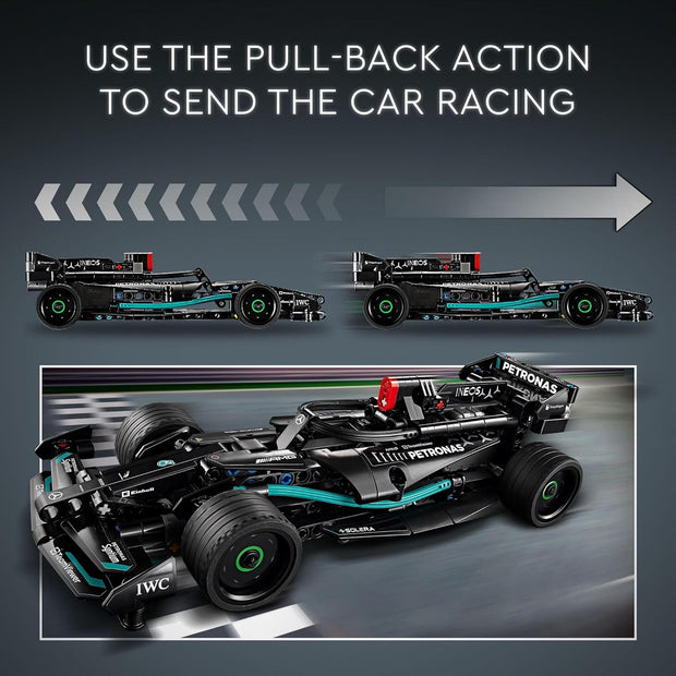 Technic Mercedes-AMG F1 W14 E Performance – Pull-Back Model Race Car Toy | Authentic Details for Kids Ages 7+ & Collectors
