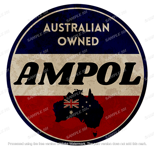 AMPOL TEXTURED LOOK AUSTRALIAN OWNED