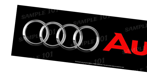 AUDI BAR RUNNER BAR MATS