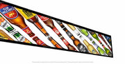 Buy BEER BOTTLES Menu Bar Runner - Enhance Your Bar with Stylish and Durable Barware