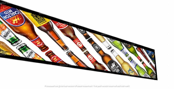 Buy BEER BOTTLES Menu Bar Runner - Enhance Your Bar with Stylish and Durable Barware
