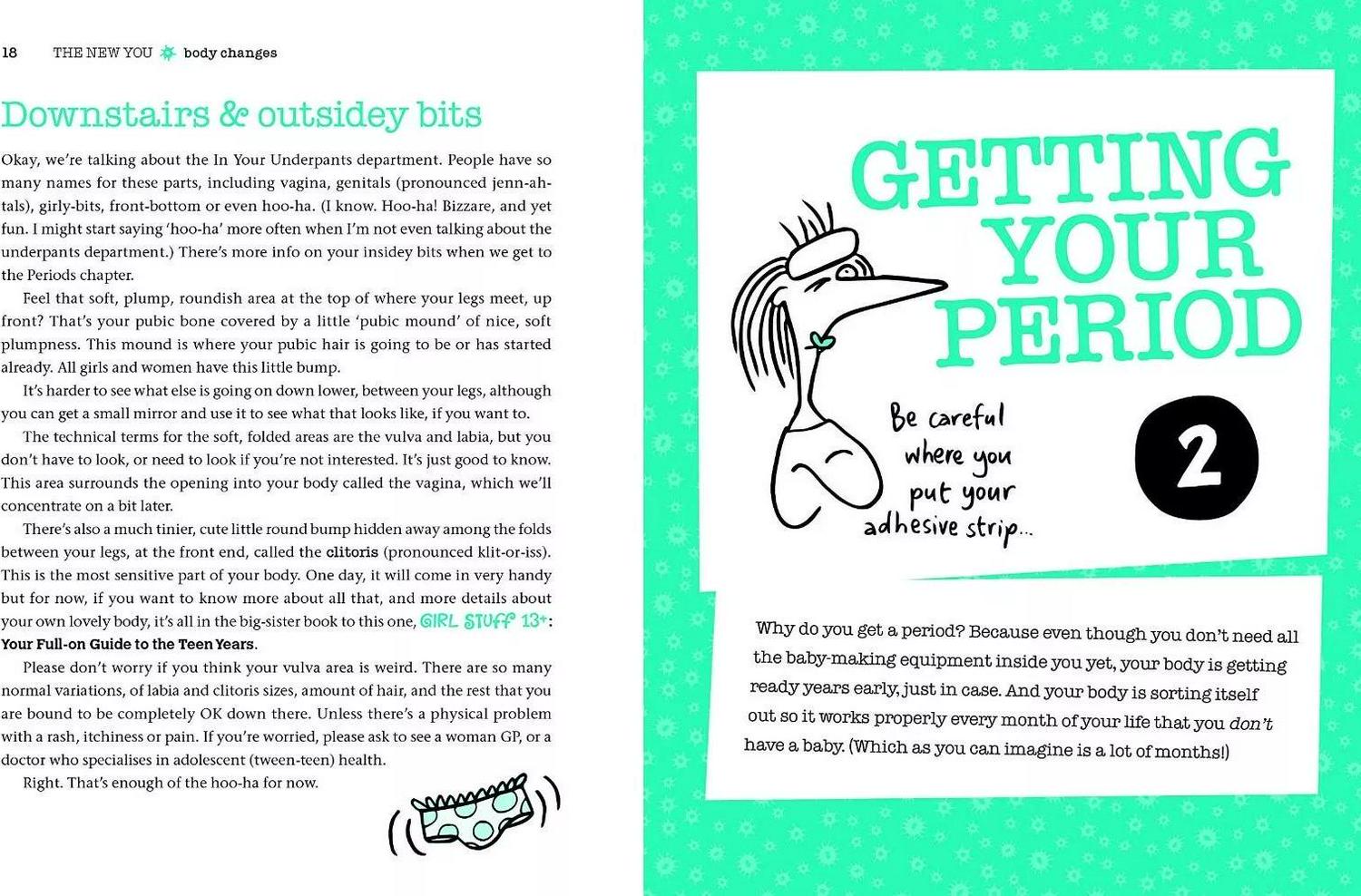 Ultimate Guide for Pre-Teens | Girl Stuff 8-12 by Kaz Cooke | Paperback Book - Tin Sign Factory Australia