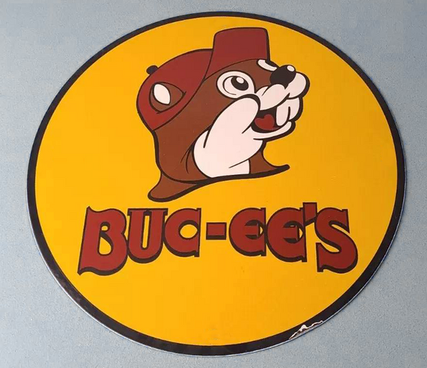 Vintage Retro Round Winchester Omega Union Gasoline Kelly Tires Blaster Wesson Lubricants Colt Dr. Pepper Juicy Fruit Decorative Metal Sign