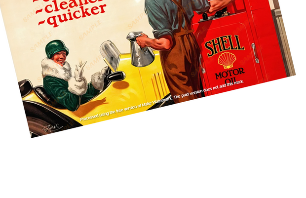 SHELL MOTOR OIL 