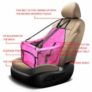 Cat Dog Pet Car Booster Seat Puppy Auto Carrier Travel Safety Protector Basket