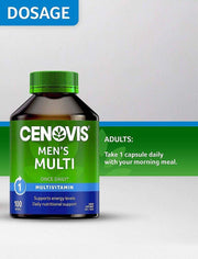 Cenovis Men's Multi - Multivitamin For Men - Supports Energy Levels - Supports H