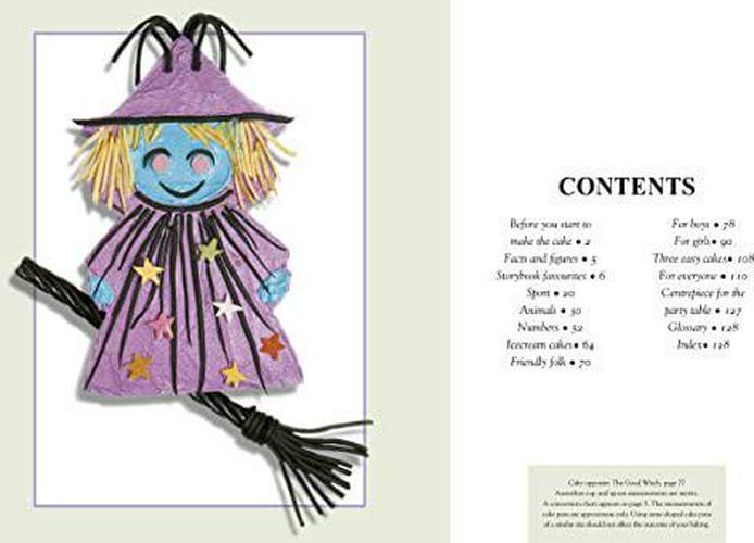 Children's Birthday Cake Book - Vintage Edition