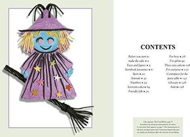 Children's Birthday Cake Book - Vintage Edition