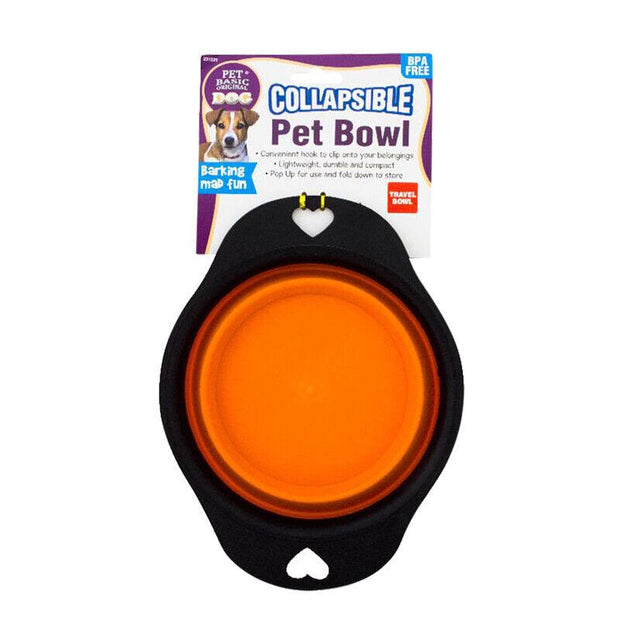 Portable Silicone Travel Feeding Bowl Water Dish for Pets----------Keep your furry friend hydrated and fed on the go with this Collapsible Pet Dog Cat Portable Silicone Travel Feeding Bowl Water Dish. This convenient pet bowl is easy to pop up for it