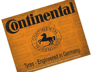 CONTINENTAL TYRE ENGINEERED IN GERMANY