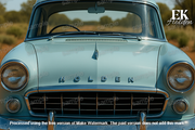 EK Holden Classic Front View –Aussie Garage Decor Vintage Vibes Metal Sign