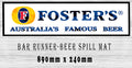 FOSTER'S AUSTRALIA BAR MAT BAR RUNNER 