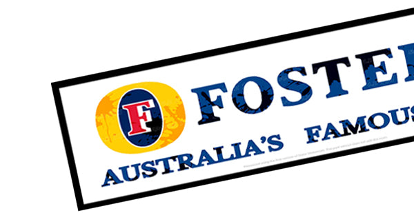 FOSTER'S AUSTRALIA BAR MAT BAR RUNNER 