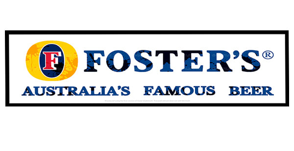 FOSTER'S AUSTRALIA BAR MAT BAR RUNNER 