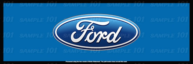 FORD BLUE EMBLEM