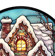 GINGERBREAD HOUSE Retro/ Vintage Round Metal Sign Man Cave, Wall Home Décor, Shed-Garage, and Bar