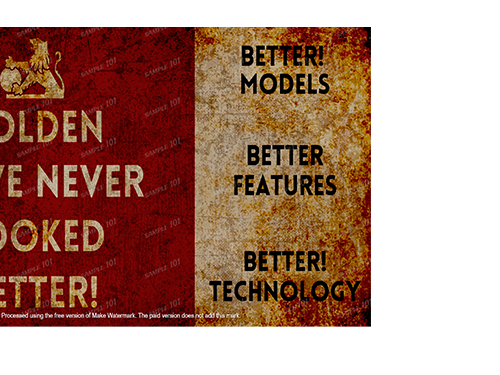 HOLDEN BETTER MODELS FEATURE TECHNOLOGY