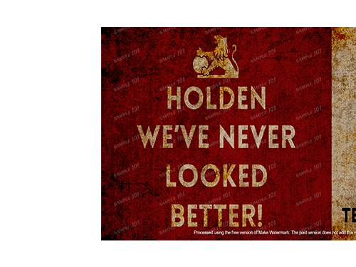 HOLDEN BETTER MODELS FEATURE TECHNOLOGY