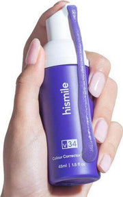 Hismile V34 Foam Colour Corrector, Purple Teeth Whitening, Tooth Stain Removal