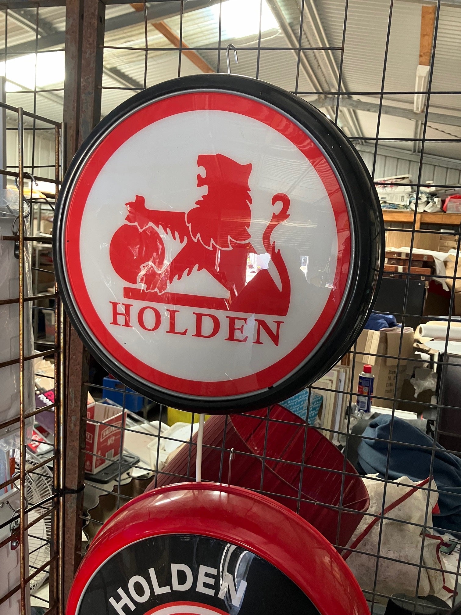 Holden PLASTIC WALL MOUNTED LIGHT - Tin Sign Factory Australia