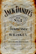 JD WHISKEY Retro Vintage Rustic Look Home Classic Shed Resto Café Reproduction Bar Wall Tin Metal Signs