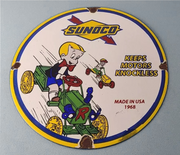 Vintage Retro Round Plymouth Colt Coca-Cola Squirt Drink Converse Aviation Decorative Metal Sign