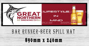 Buy LIFESTYLE IN MIND Beer Spill Mat: Cheers to Cleanliness (890mm x 240mm)