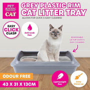 Large Pet Kitten Cat Toilet Open Waste Litter Tray Pan Box W/ Rim Splash Guard------Hot Sale! Rechargeable Anti Bark Collar priced at $29.99 with Fast Free Shipping.This Large Pet Kitten Cat Toilet is a convenient litter box designed to meet the of a