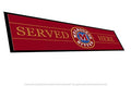 Buy MB SERVED HERE Aussie Beer Spill Mat: Cheers to Cleanliness (890mm x 240mm)