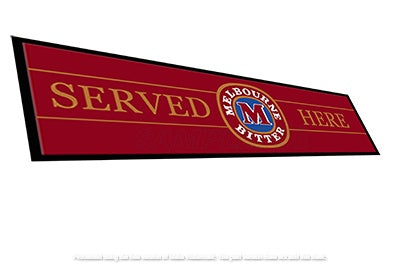 Buy MB SERVED HERE Aussie Beer Spill Mat: Cheers to Cleanliness (890mm x 240mm)