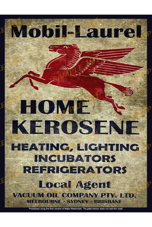 MOBIL LAUREL HOME KEROSENE