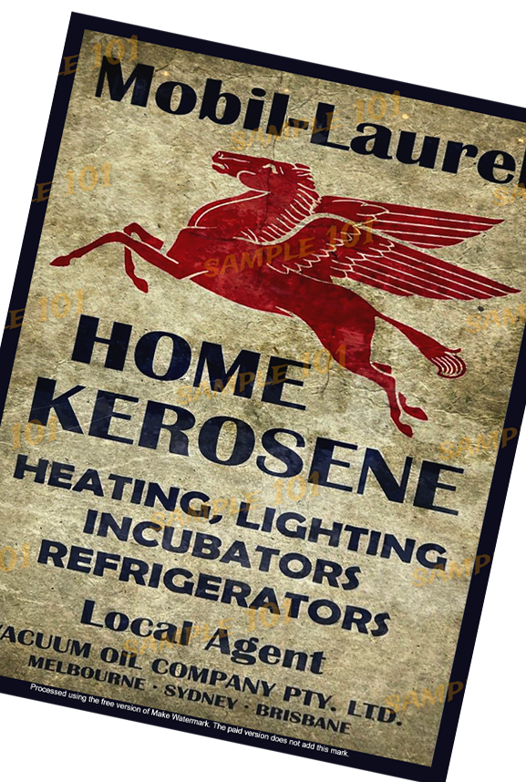 MOBIL LAUREL HOME KEROSENE