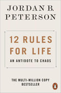 NEW 12 Rules for Life 2019 by Jordan B. Peterson Paperback Book - Tin Sign Factory Australia