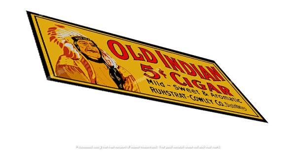  Buy OLD INDIAN CIGAR Bar Mat: Elevate Style & Conquer Spills (890mm x 240mm)