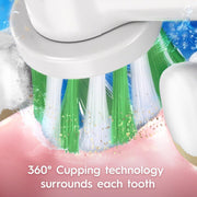 Oral-B Pro 100 Deep Clean Electric Toothbrush, Black - Clinically Proven Plaque Removal