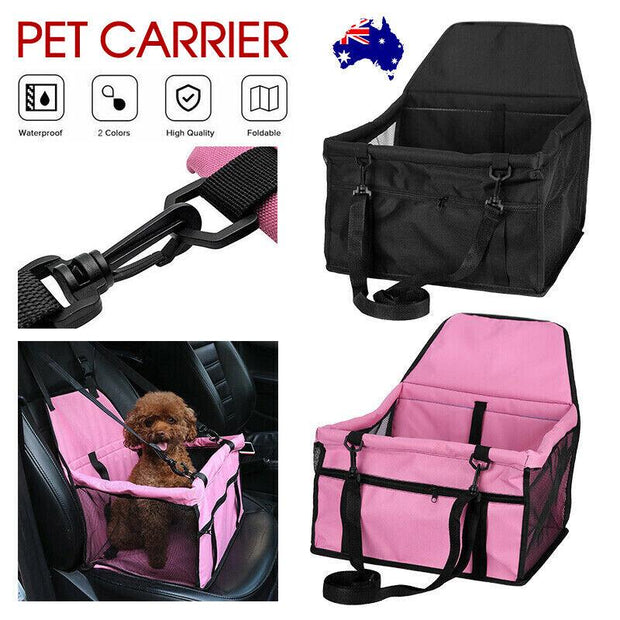 Pet Car Booster Seat Puppy Auto Carrier Travel Safety Protector Basket Cat Dog