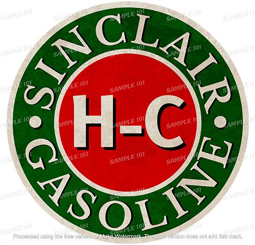 SINCLAIR GASOLINE H-C