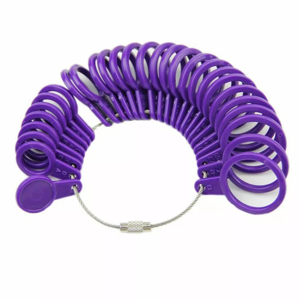 Ring Sizer Finger Gauge Jewelry Measuring Tool - Easy to Use, Accurate Sizing - Tin Sign Factory Australia