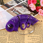 Ring Sizer Finger Gauge Jewelry Measuring Tool - Easy to Use, Accurate Sizing