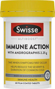 Swisse Ultiboost Immune Action, 60 Tablets | NEW AU Free Shipping